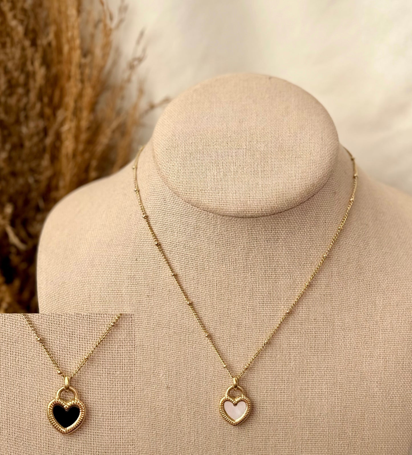 Duo Corazon Necklace