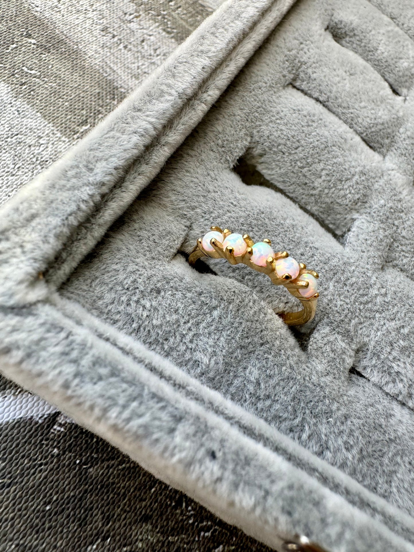 Opal Dainty Ring