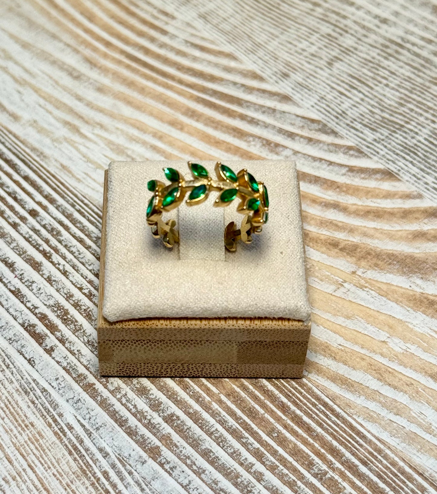 Caesar Green Ring