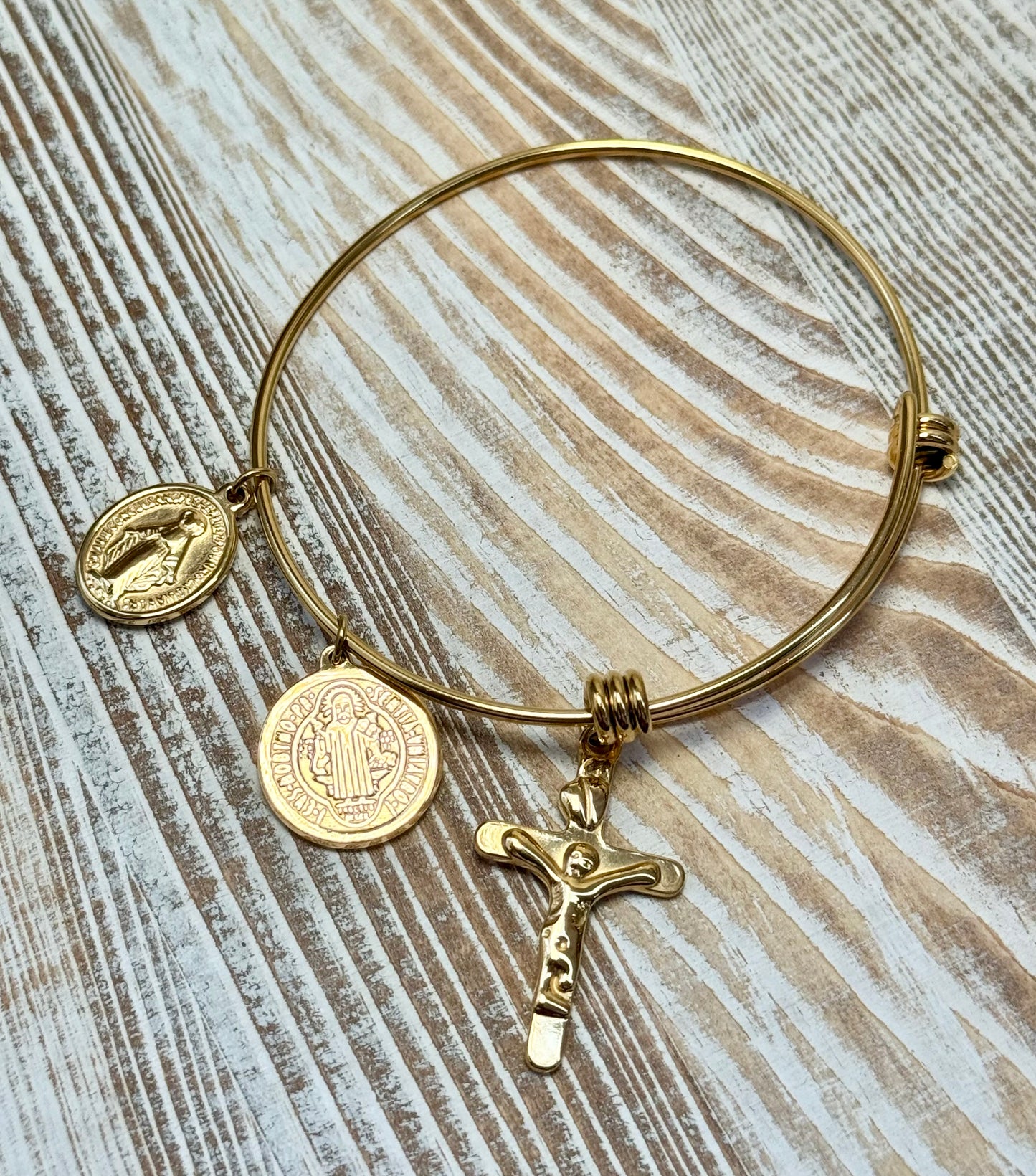 Religious Charm Bracelet