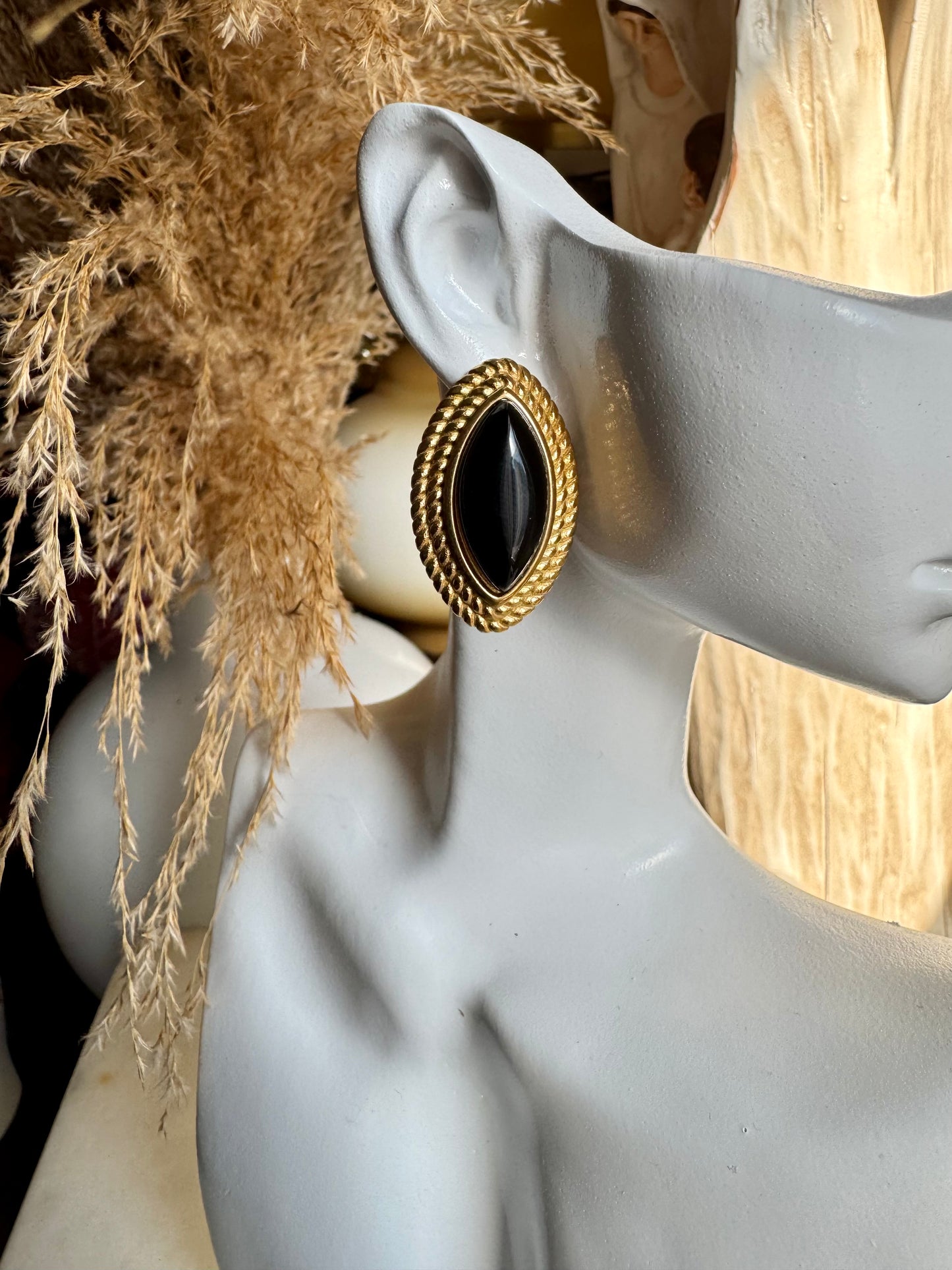Onyx Earrings